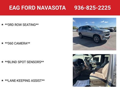 Used 2022 Chevrolet Tahoe LT w/ Luxury Package image 8