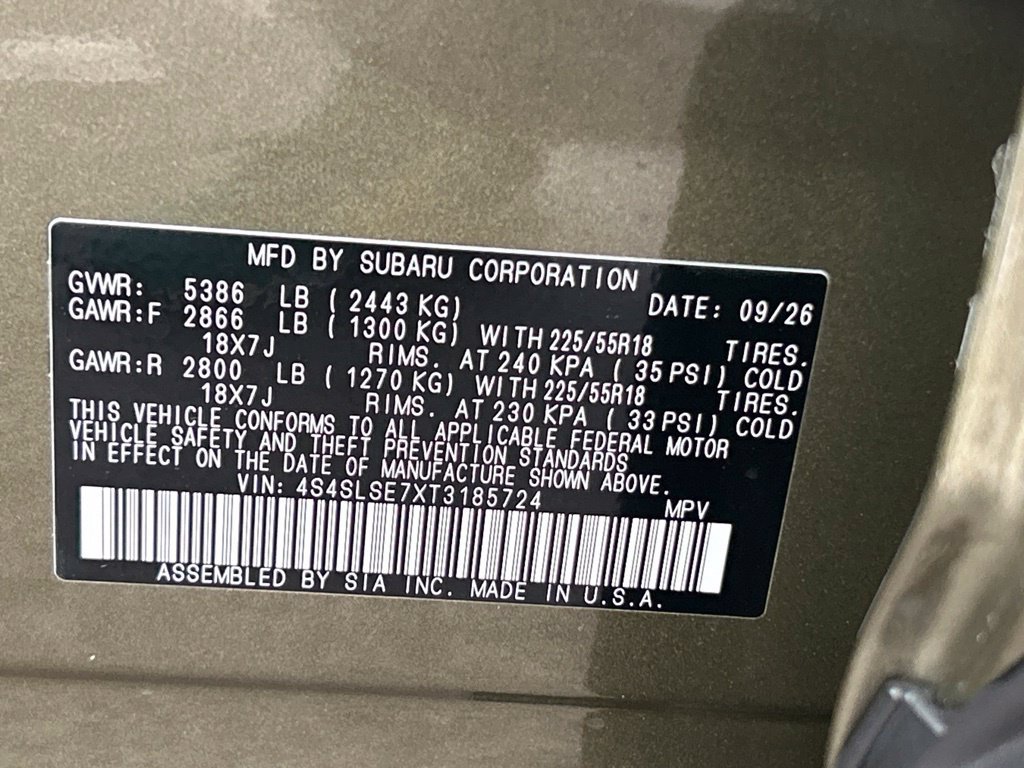 New 2026 Subaru Forester Touring AWD/4WD image 37