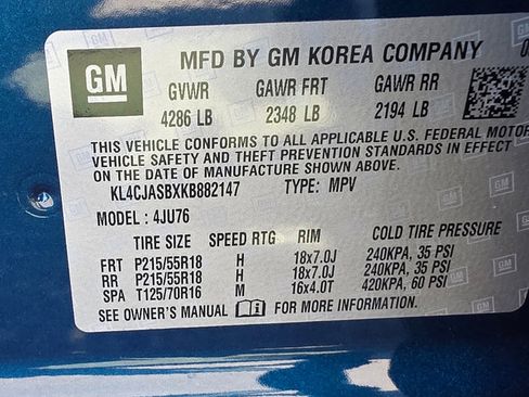 Certified 2019 Buick Encore Preferred w/ Safety Package image 34