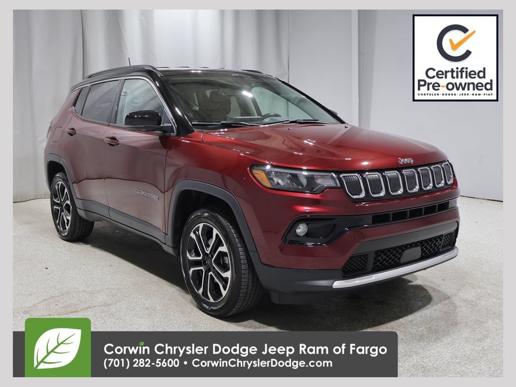 Certified 2022 Jeep Compass Limited AWD/4WD 360° Tour