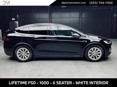 Used 2019 Tesla Model X 75D AWD/4WD image 8