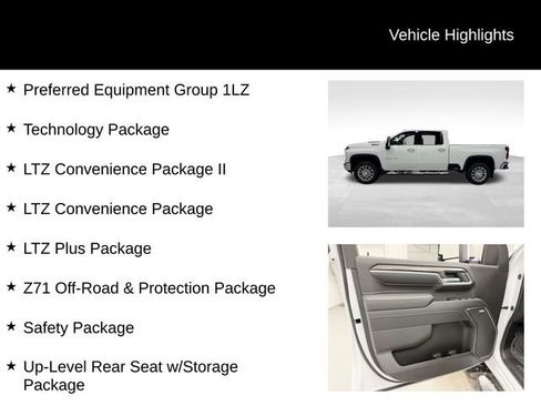 Certified 2025 Chevrolet Silverado 2500 LTZ w/ LTZ Plus Package image 28