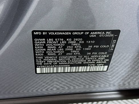 New 2026 Volkswagen Atlas Cross Sport SE AWD/4WD image 9