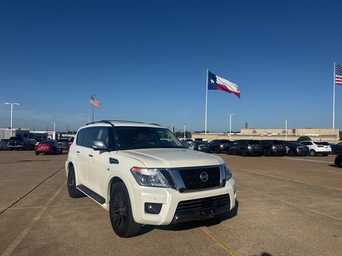 Used 2019 Nissan Armada Platinum w/ Captain's Chairs Package AWD/4WD image 1