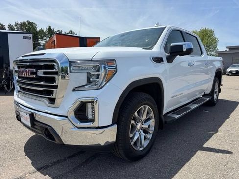 Used 2019 GMC Sierra 1500 SLT w/ SLT Premium Plus Package AWD/4WD image 3