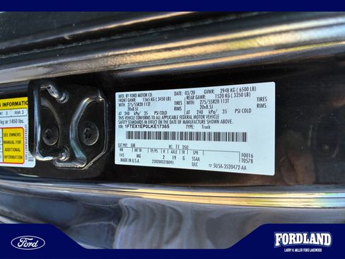 Used 2020 Ford F150 XLT w/ Equipment Group 302A Luxury AWD/4WD image 25