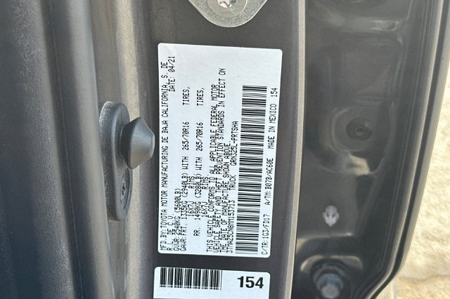 Used 2021 Toyota Tacoma TRD Off-Road w/ Technology Package RWD image 26