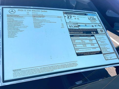 New 2026 Mercedes-Benz E 350 4MATIC Sedan image 13