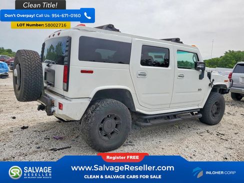 Used 2007 HUMMER H2 AWD/4WD image 4