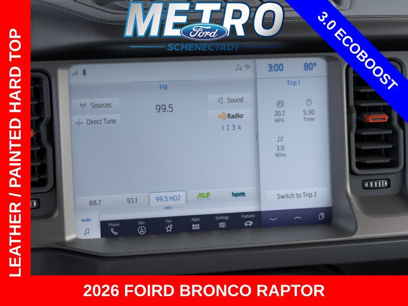 New 2026 Ford Bronco Raptor AWD/4WD image 15