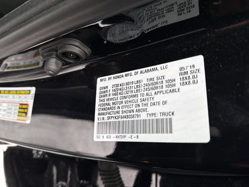 Used 2019 Honda Ridgeline Black Edition image 27