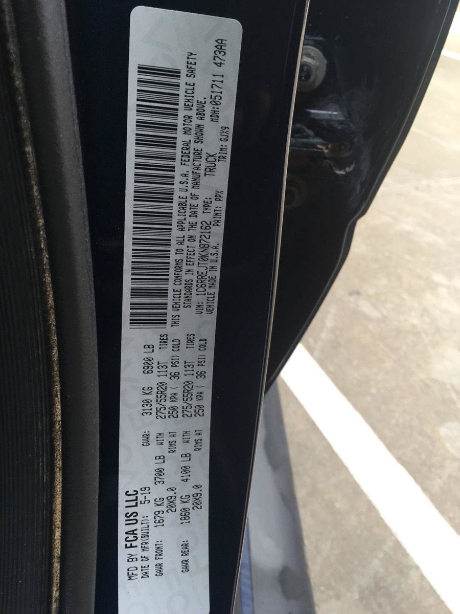 Used 2019 RAM 1500 Laramie w/ Sport Appearance Package RWD image 49