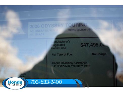 New 2026 Honda Odyssey Touring image 41