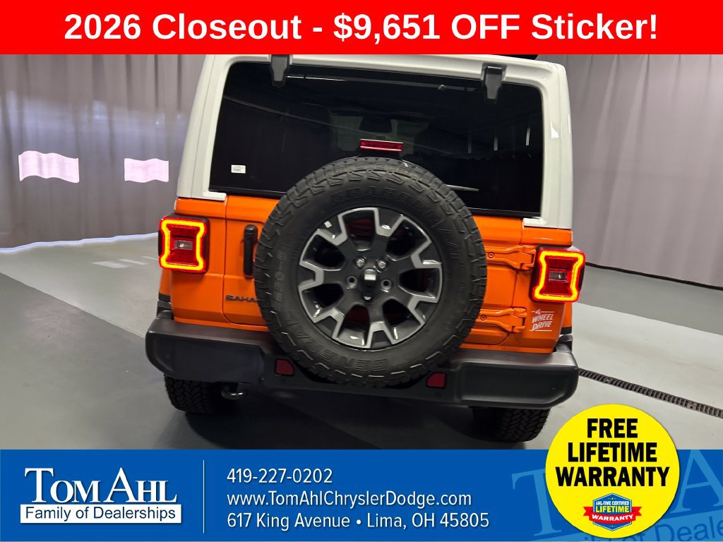 New 2026 Jeep Wrangler Unlimited Sahara AWD/4WD image 6