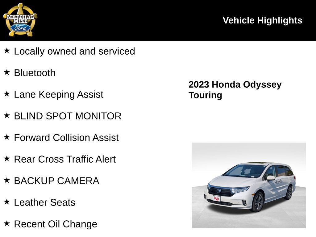 Used 2023 Honda Odyssey Touring image 2