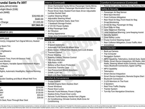 Used 2023 Hyundai Santa Fe XRT AWD/4WD image 29