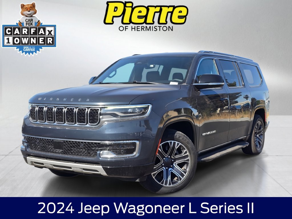 Used 2024 Jeep Wagoneer L Series II w/ Flexible Seating Group AWD/4WD 360° Tour