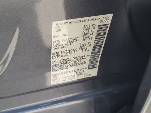Used 2023 Nissan Titan SV w/ SV Convenience Package AWD/4WD image 31