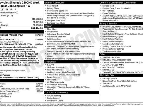 New 2026 Chevrolet Silverado 2500 W/T w/ WT Convenience Package image 26