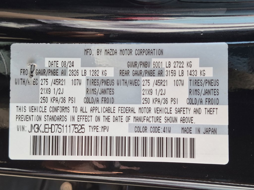 Used 2025 MAZDA CX-70 3.3 Turbo w/ Premium Plus Pkg AWD/4WD image 32