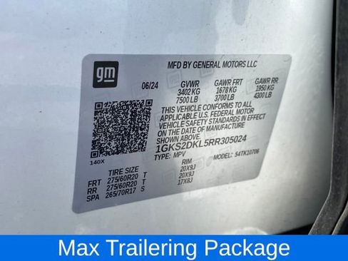 Certified 2024 GMC Yukon Denali w/ Max Trailering Package image 6