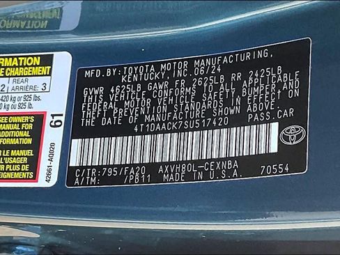 Used 2025 Toyota Camry LE image 36