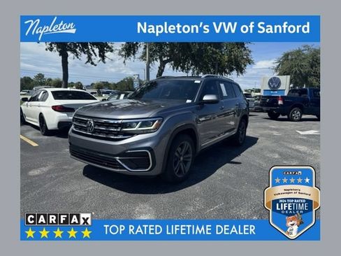 Used 2022 Volkswagen Atlas SEL R-Line AWD/4WD image 1