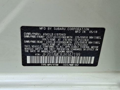 Used 2018 Subaru Crosstrek 2.0i Limited AWD/4WD image 30