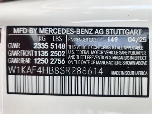 New 2025 Mercedes-Benz C 300 4MATIC Sedan image 23