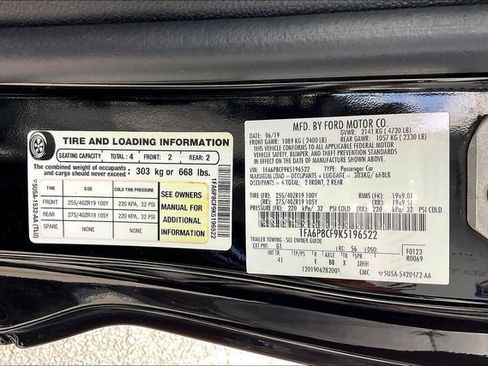 Used 2019 Ford Mustang GT Premium w/ GT Performance Package image 34