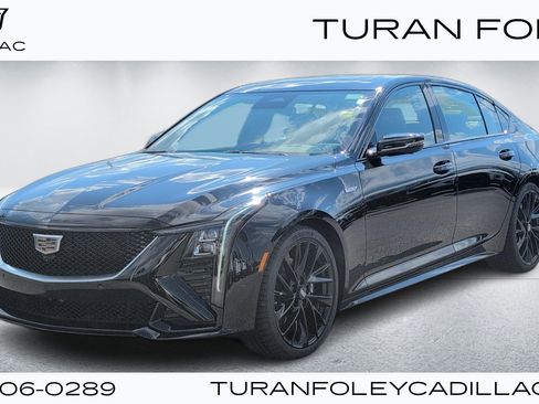 Certified 2025 Cadillac CT5 V w/ LPO, Blue Accent Package RWD image 1