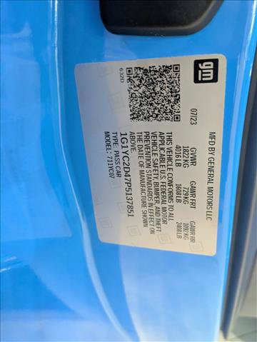 Used 2023 Chevrolet Corvette Stingray Premium Cpe w/ Battery Protection Package RWD image 22