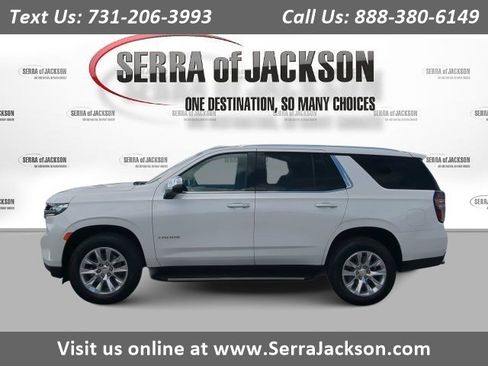 Used 2021 Chevrolet Tahoe Premier RWD image 1
