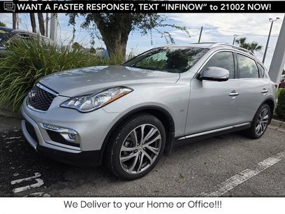 Used 2017 INFINITI QX50 2WD w/ Technology Package