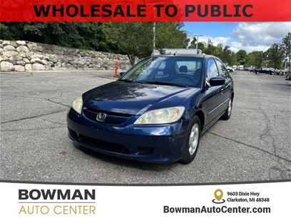 Used 2005 Honda Civic Hybrid Sedan