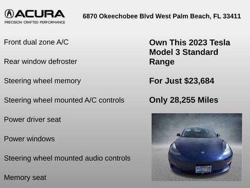 Used 2023 Tesla Model 3 Standard Range image 12