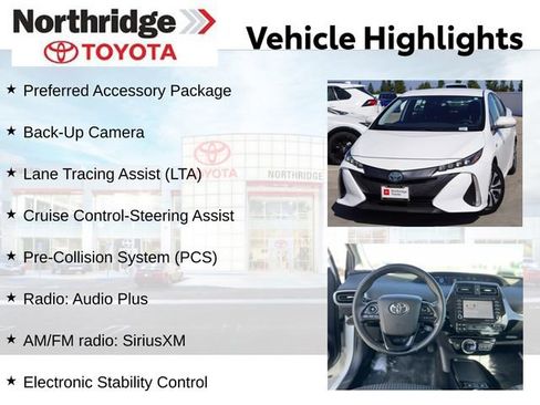 Used 2021 Toyota Prius Prime LE FWD image 2