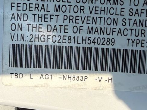 Used 2020 Honda Civic Sport image 30
