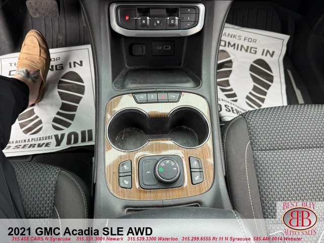 Used 2021 GMC Acadia SLE w/ Driver Convenience Package AWD/4WD image 21