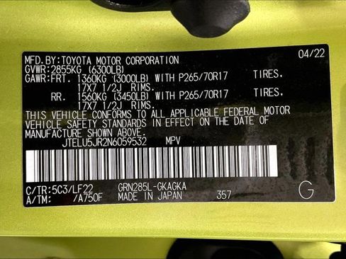 Certified 2022 Toyota 4Runner TRD Pro image 44