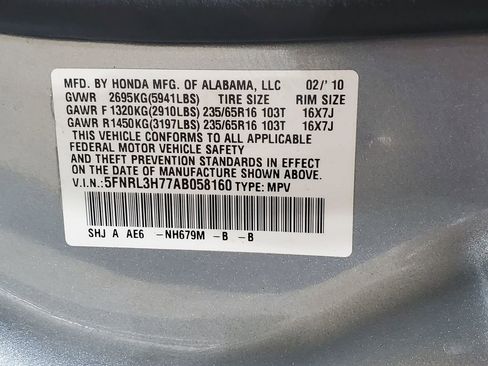 Used 2010 Honda Odyssey EX-L image 41