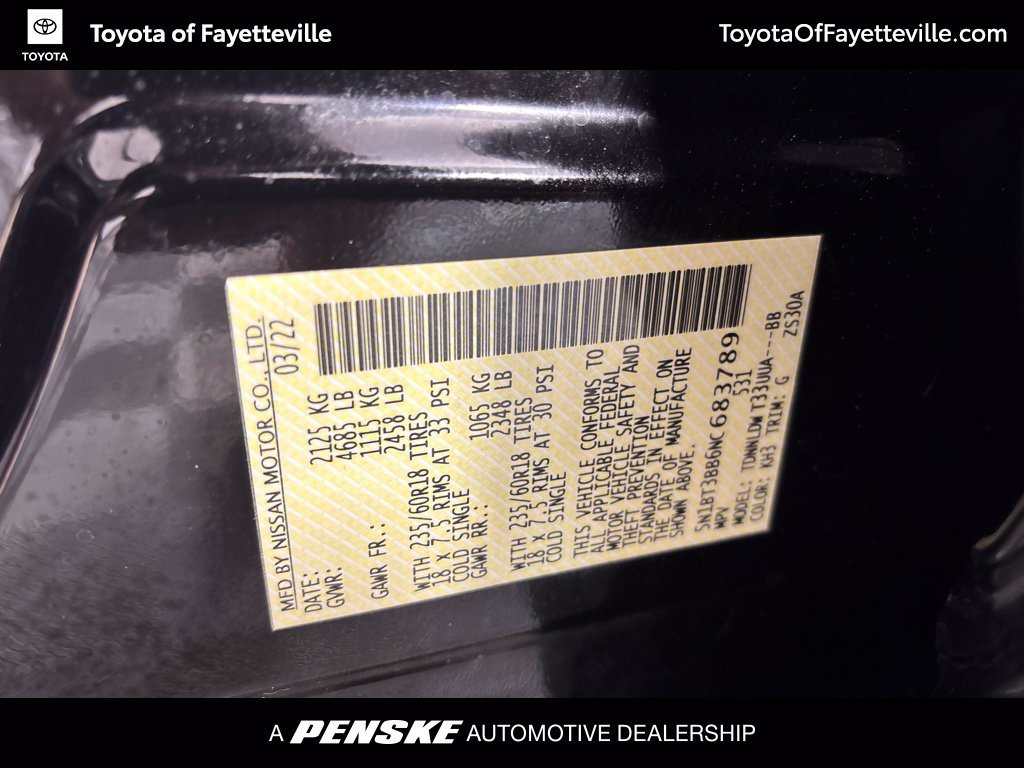 Used 2022 Nissan Rogue SV AWD/4WD image 29