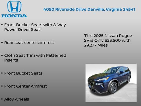 Used 2025 Nissan Rogue SV FWD image 22