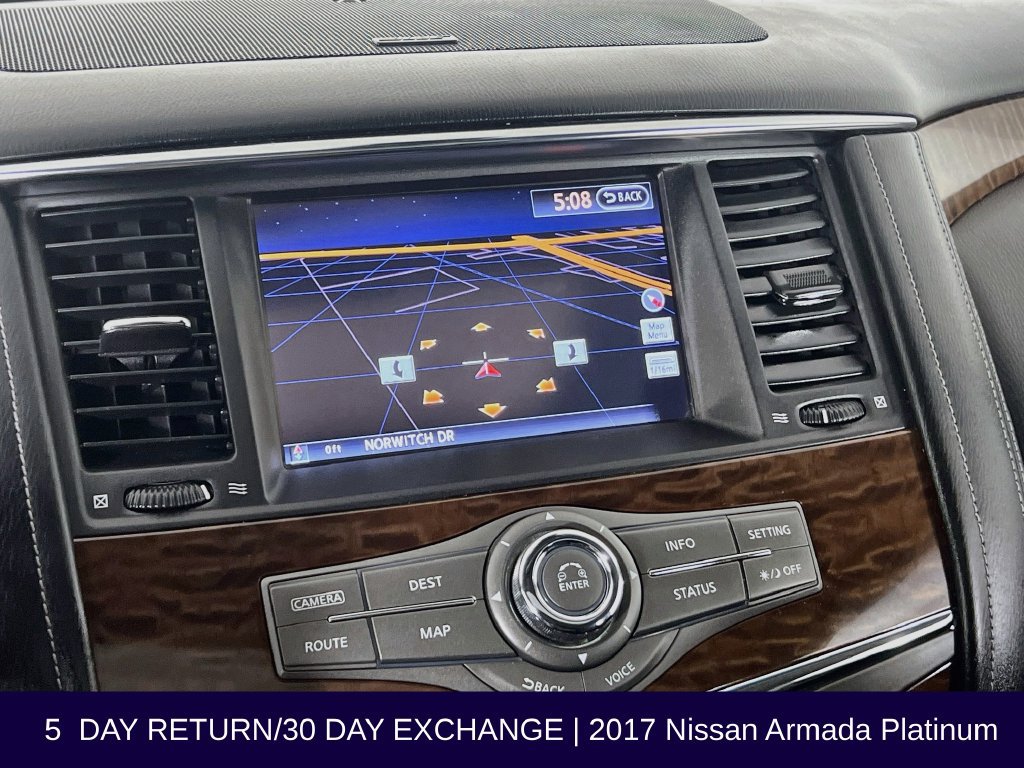 Used 2017 Nissan Armada Platinum w/ Interior Lighting Package AWD/4WD image 19