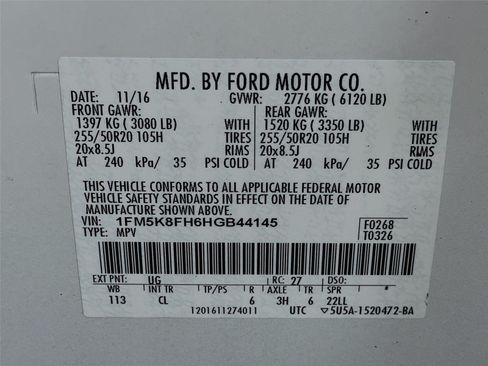 Used 2017 Ford Explorer Limited AWD/4WD image 37