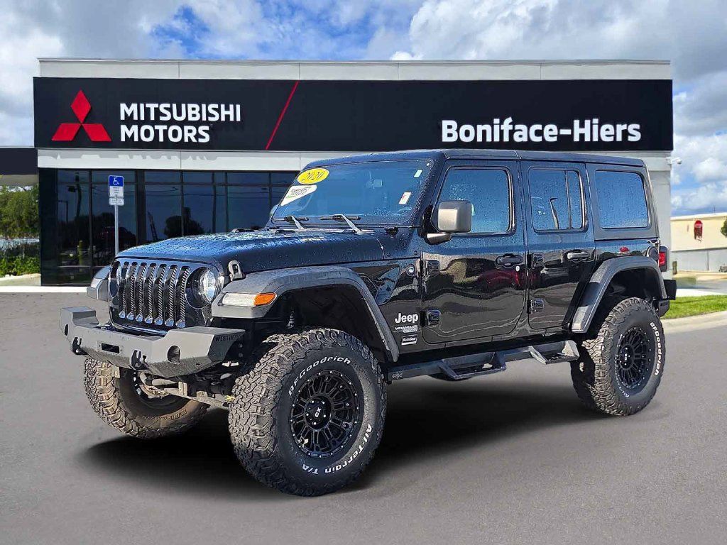 Used 2020 Jeep Wrangler Unlimited Sport S AWD/4WD image 2