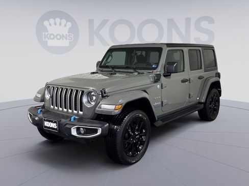 Used 2023 Jeep Wrangler Sahara 4xe w/ Cold Weather Group image 1