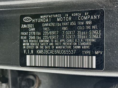 Used 2022 Hyundai Tucson SEL AWD/4WD image 30