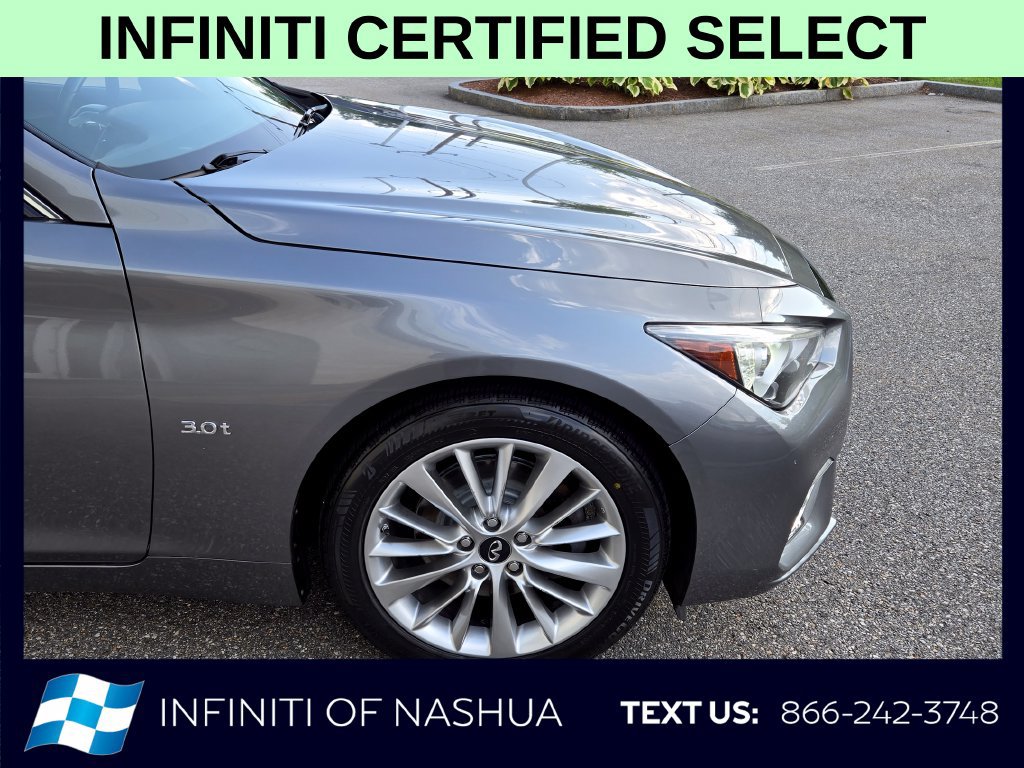 Certified 2019 INFINITI Q50 Luxe w/ Essential Package (3.0T Luxe) AWD/4WD image 16