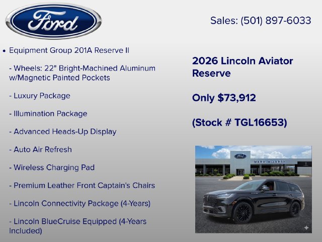 New 2026 Lincoln Aviator Reserve AWD/4WD image 6